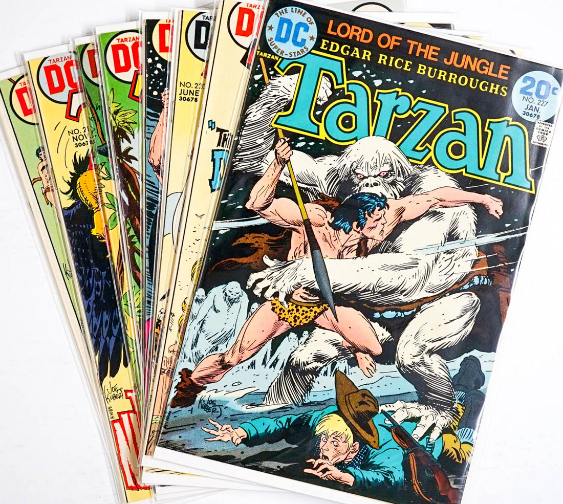 Tarzan [DC] Vintage Comic Books EX-MT (8) (1 of 9)