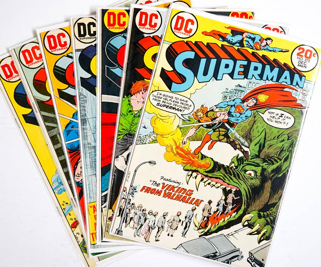 Superman [DC] Comic Books High Grade (7) (1 of 8)