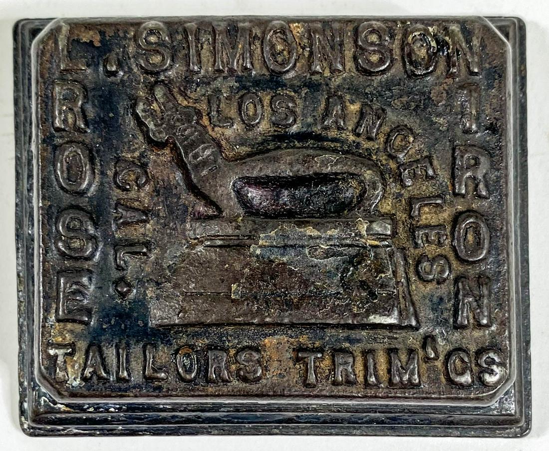 [Tailors Trimmings] L. Simonson, Los Angeles (1 of 3)