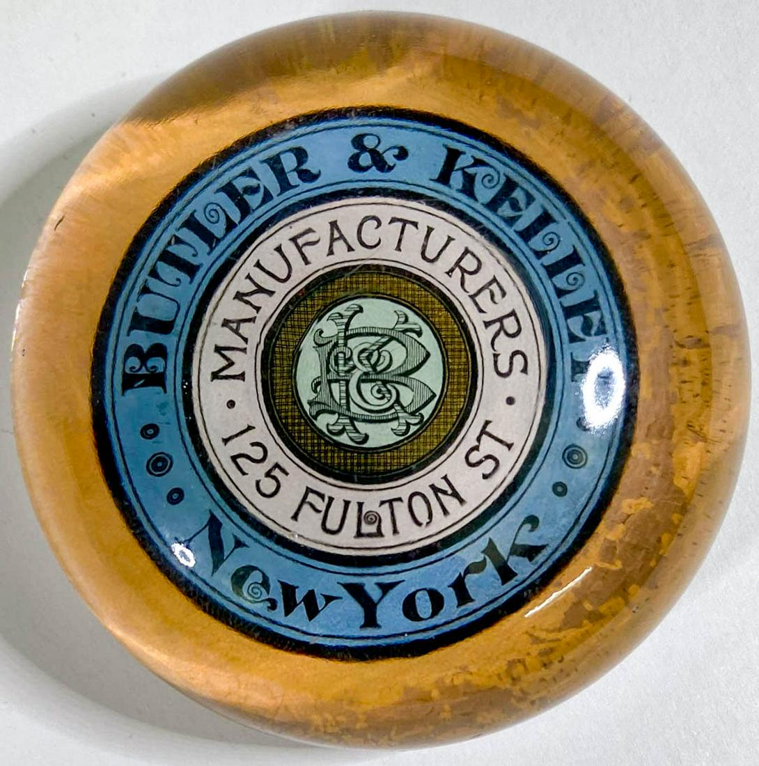 [printing] Butler & Kelley Antique Paperweight Auction