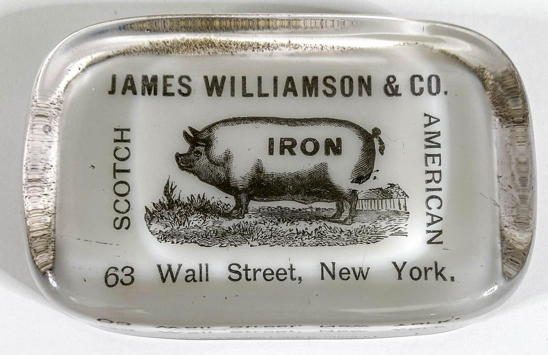 James Williamson & Co. New York Paperweight (1 of 6)
