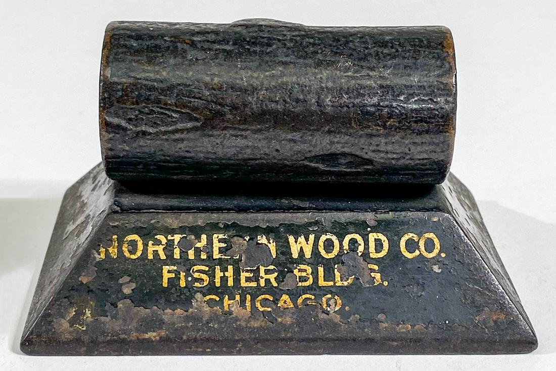 [Chicago, Illinois, Lumber] Figural Paperweight (1 of 7)