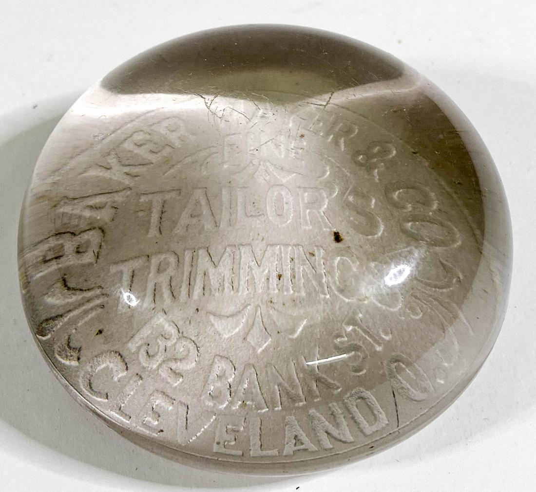[Tailors Trimmings] Baker Mayer Dome Paperweight (1 of 5)