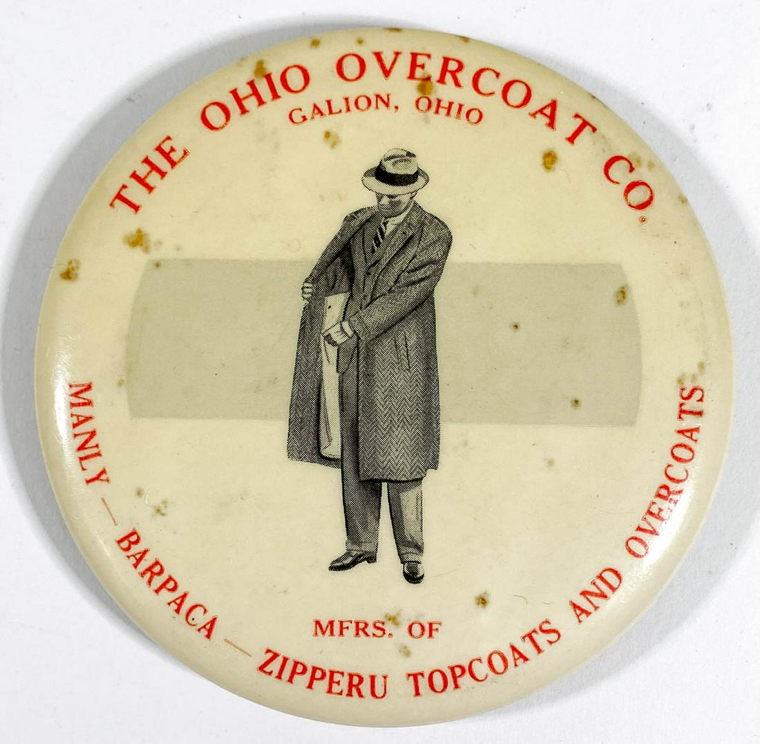 Ohio Overcoat Co. (Galion, Ohio) Paperweight (1 of 2)