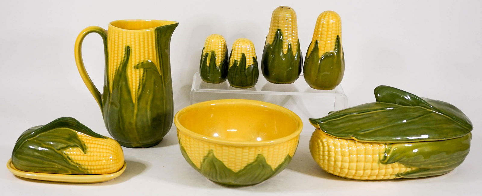 Shawnee (10 PC) Pottery King Corn Serveware (1 of 20)
