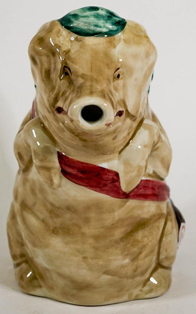 Vintage Alcobaca Ceramic Pitcher [Pig] (1 of 7)