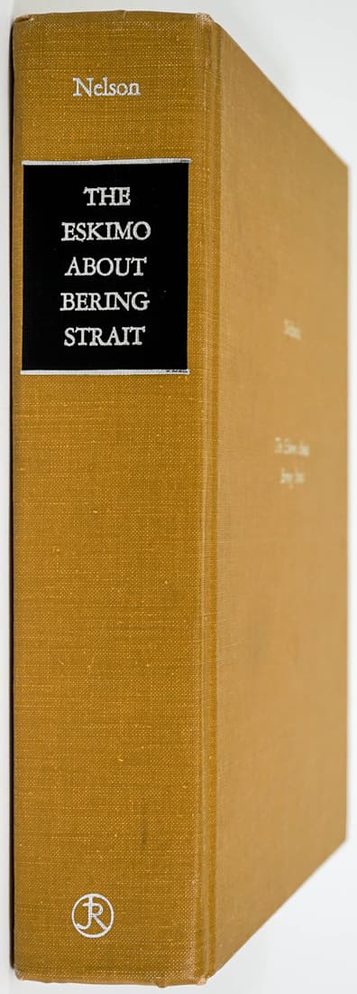 Eskimo About Bering Strait Book by Nelson 1971 (1 of 8)