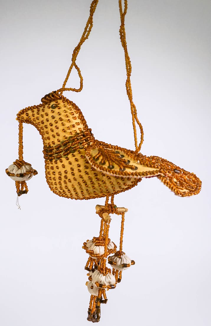1905 Native American Hand Beaded Souvenir Bird (1 of 8)