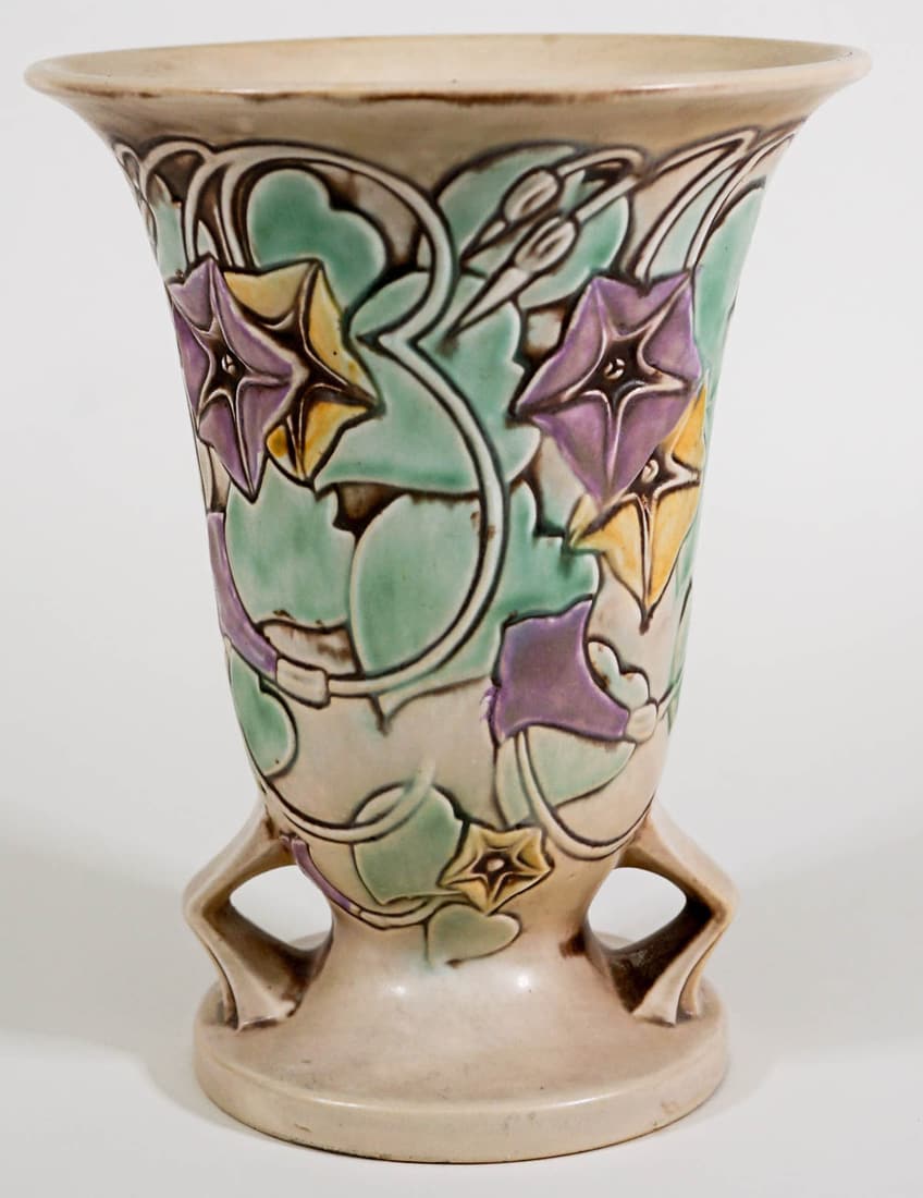 Roseville Morning Glory 726-8 Vase [Pastel] (1 of 6)