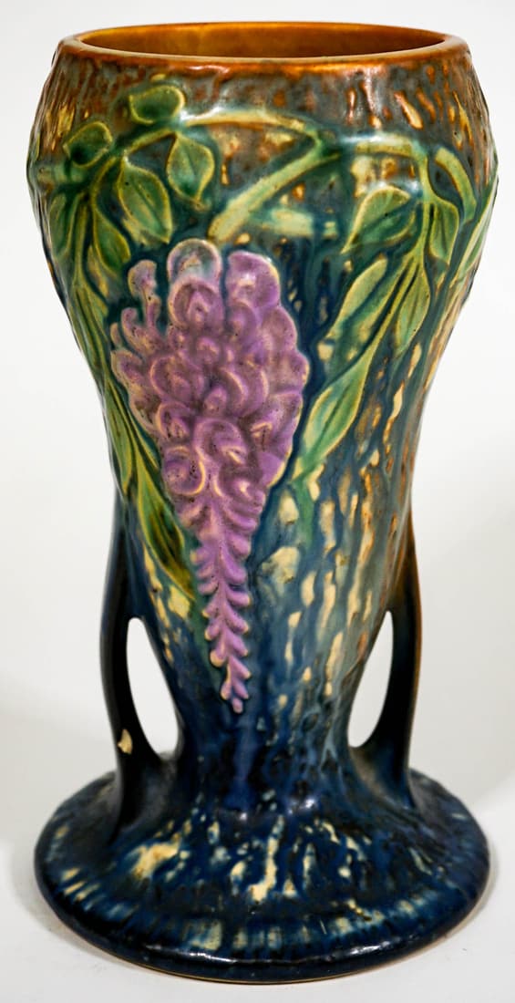 Roseville Wisteria 8.25 IN Sundae Cup / Vase (1 of 9)