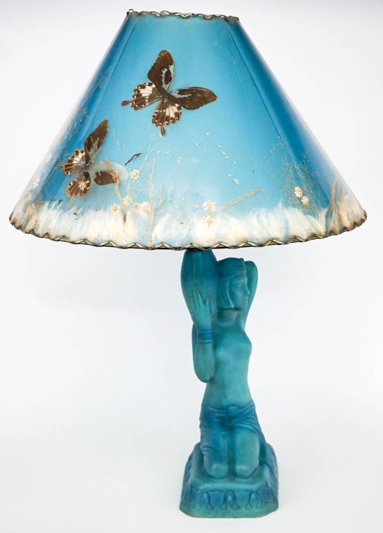 Van Briggle Damsel of Damascus with Rare Shade (1 of 14)