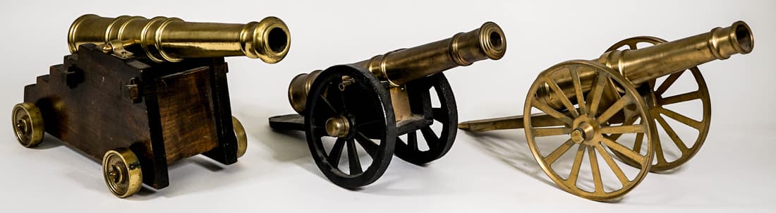 Three Model Cannons (1 of 13)