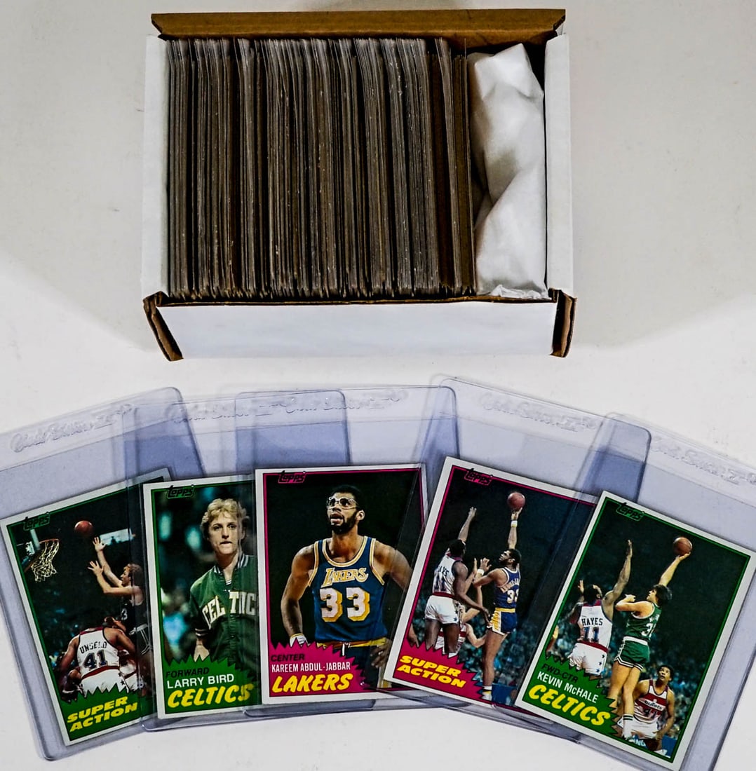 1981-82 Topps Basketball Near Complete Set (1 of 4)