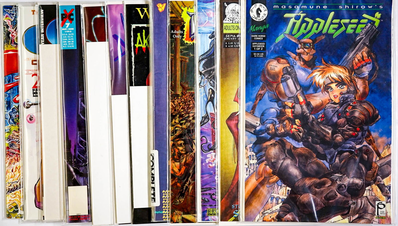 Manga, Mature Comic Books New Old Stock (15) (1 of 13)