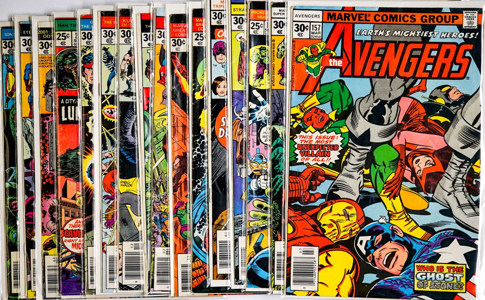 (16) Vintage Marvel Comic Books (1 of 17)