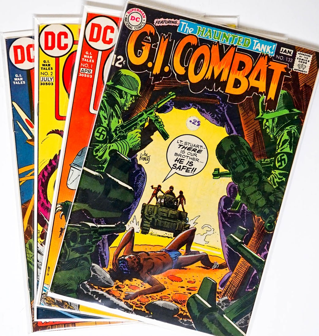 [DC, G.I. Combat, G.I War] Comic in High Grade (4) (1 of 5)