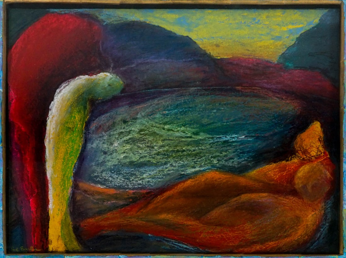 Illegibly Signed Original Painting [Abstract] (1 of 5)