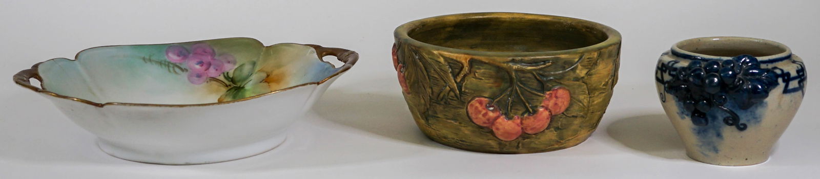 Pottery / Porcelain (3) Pieces [Weller, Ginori] (1 of 17)
