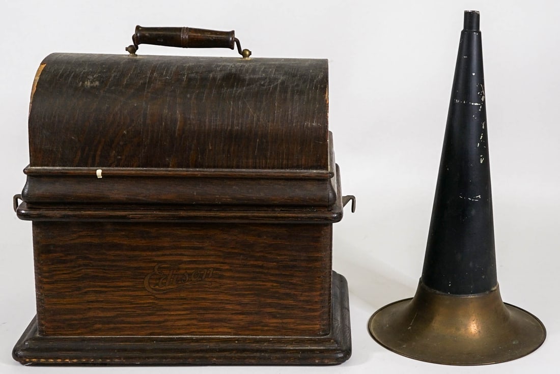Edison Cylinder Phonograph [Parts or Restoration] (1 of 13)