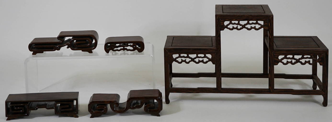 Small Display Stands (5) Wood Pieces