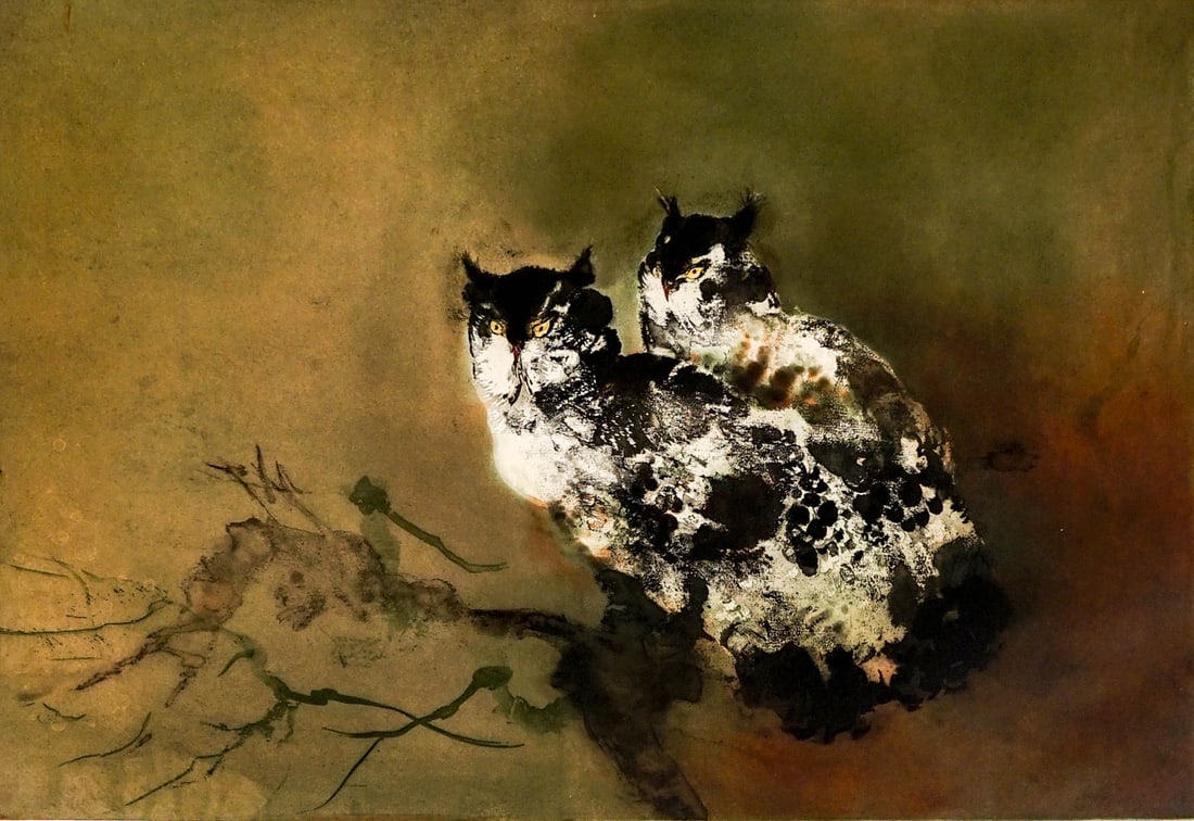 Kaiko Moti Signed Aquatint Etching (1 of 8)