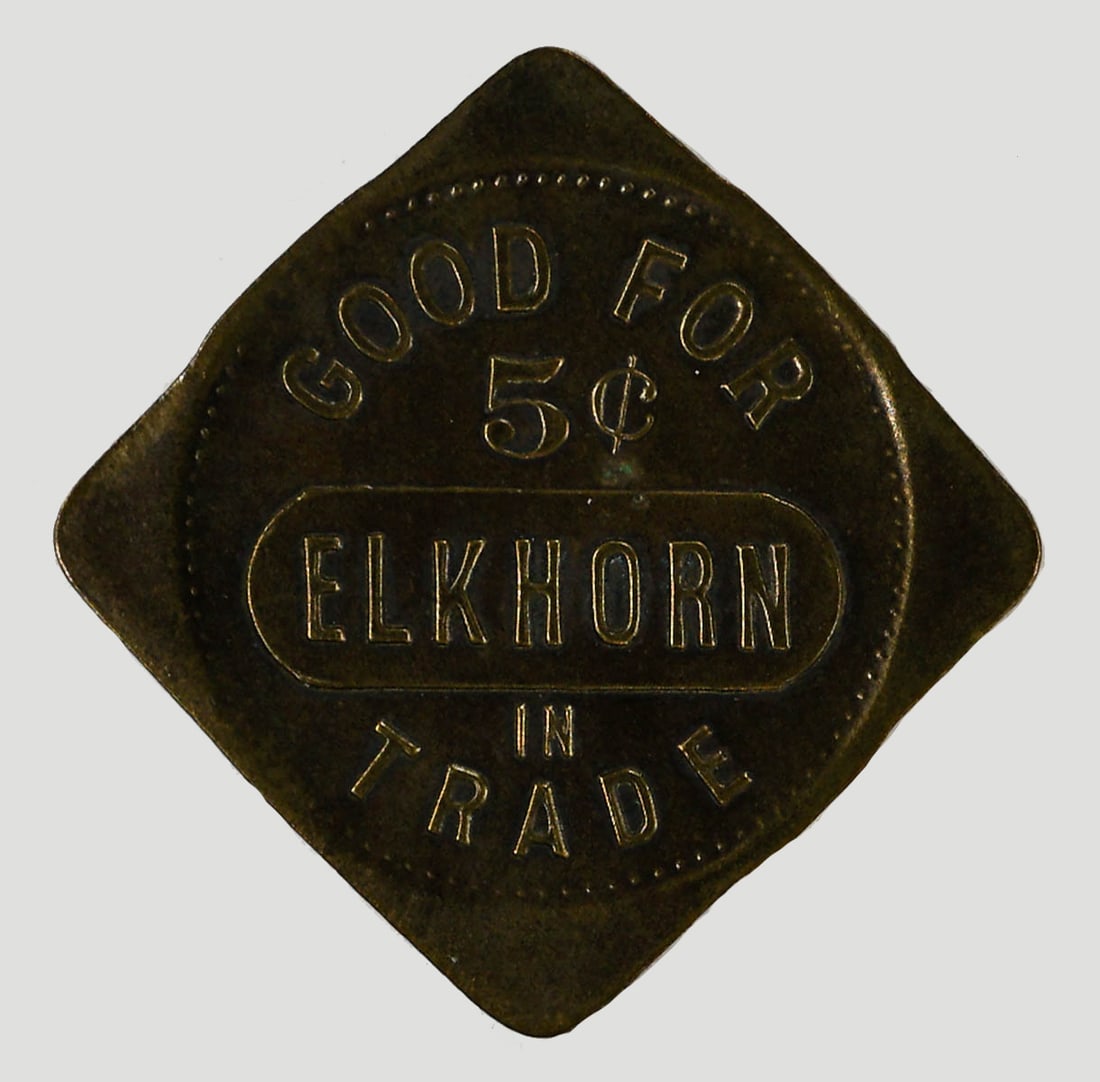 Elkhorn, Montana BBC Maverick Trade Token (1 of 2)
