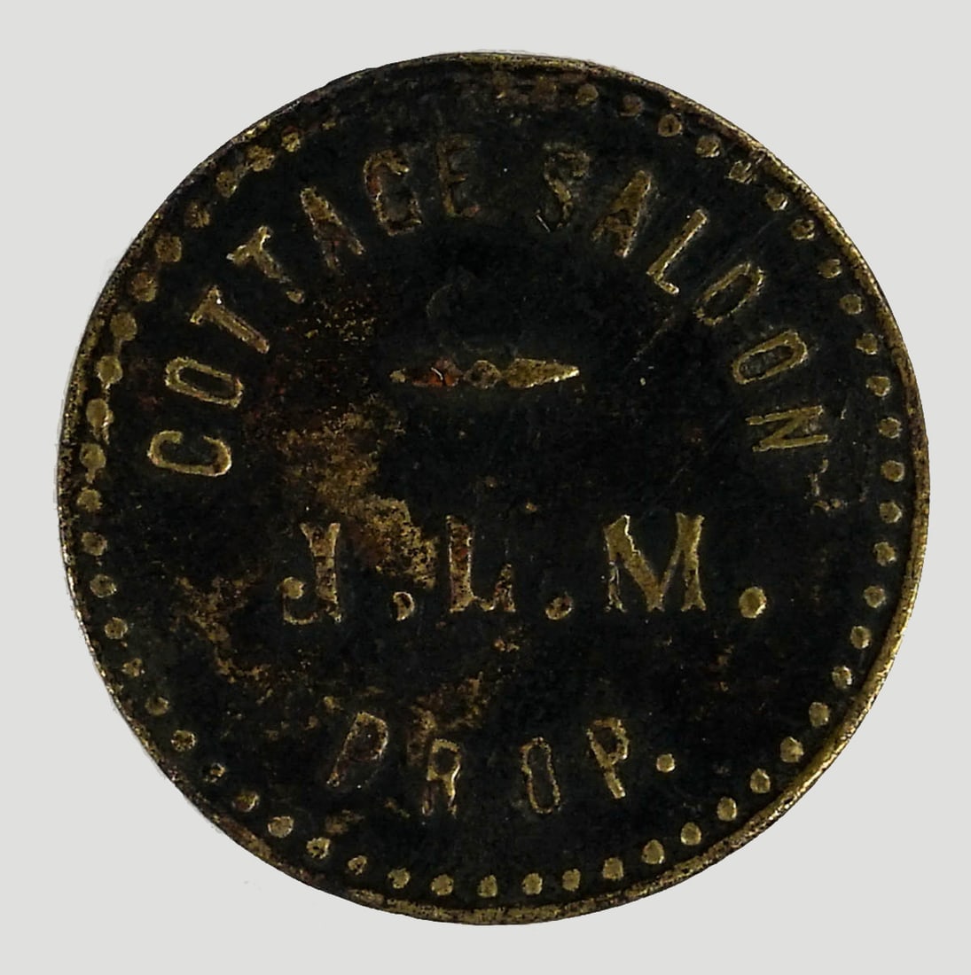 Possible Maverick Token Cottage Saloon, Utica, MT (1 of 2)