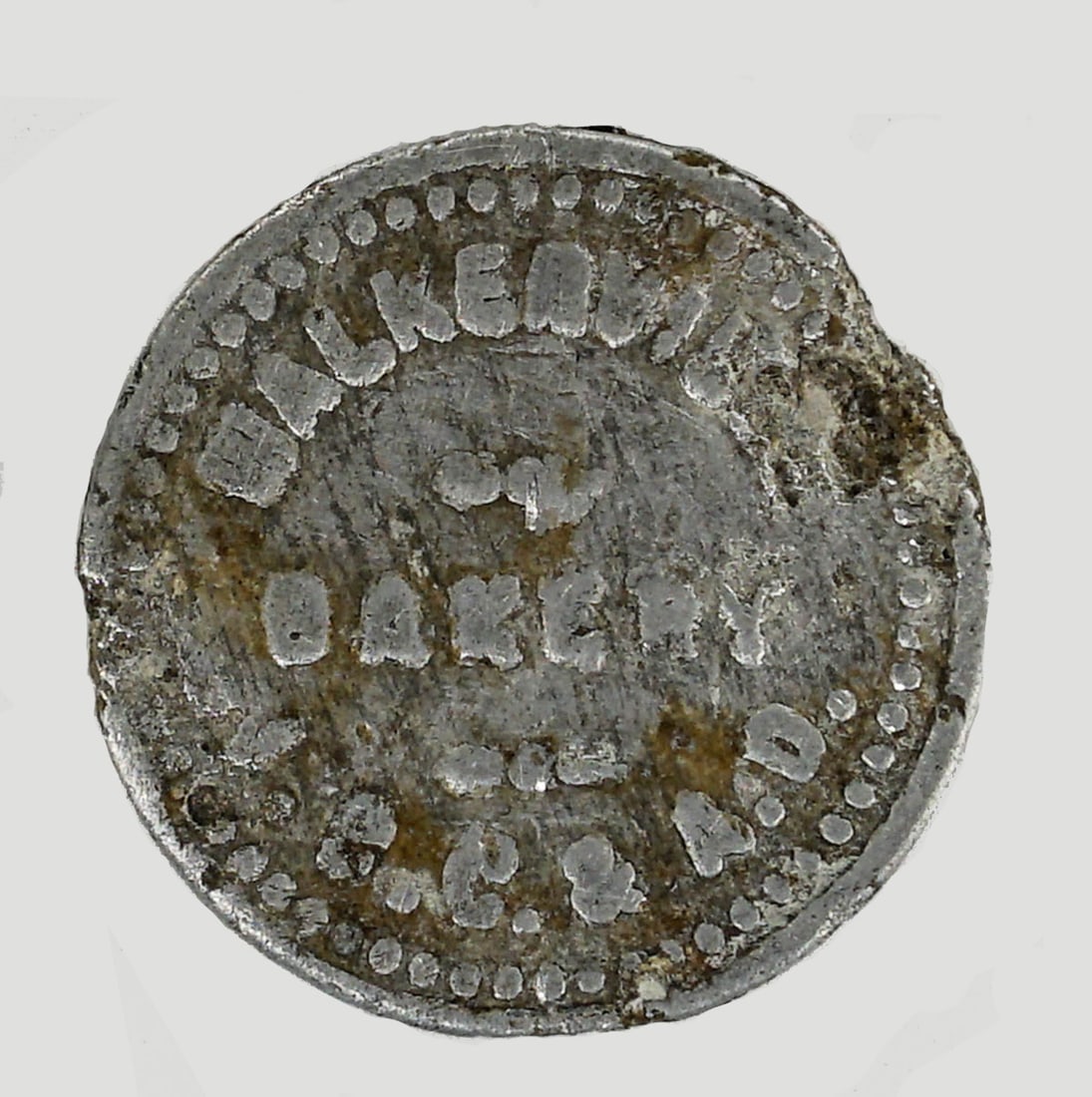 Walkerville Bakery Token (Silver Bow County) (1 of 2)