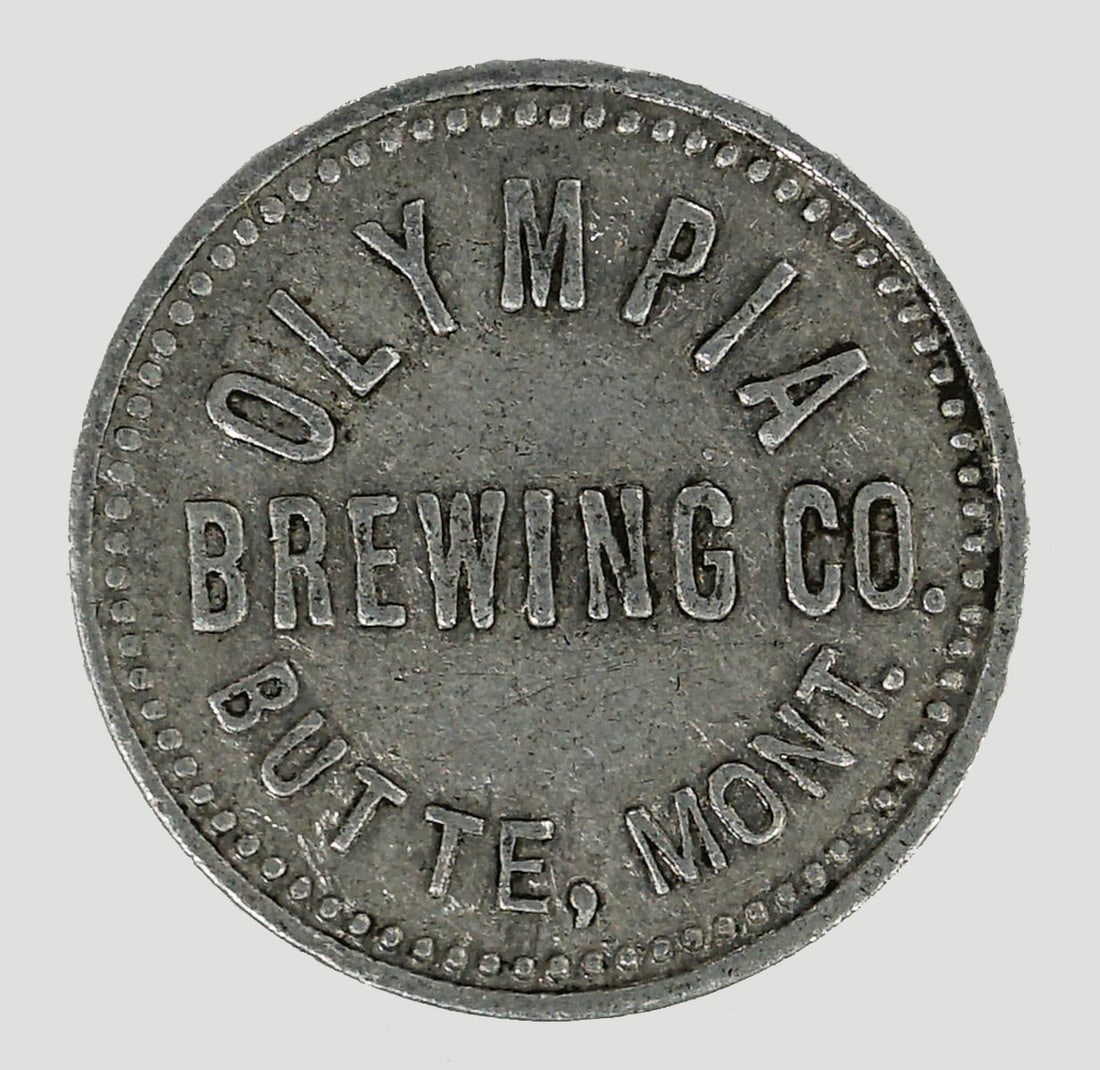 Olympia Brewing Butte, Montana Trade Token (1 of 2)