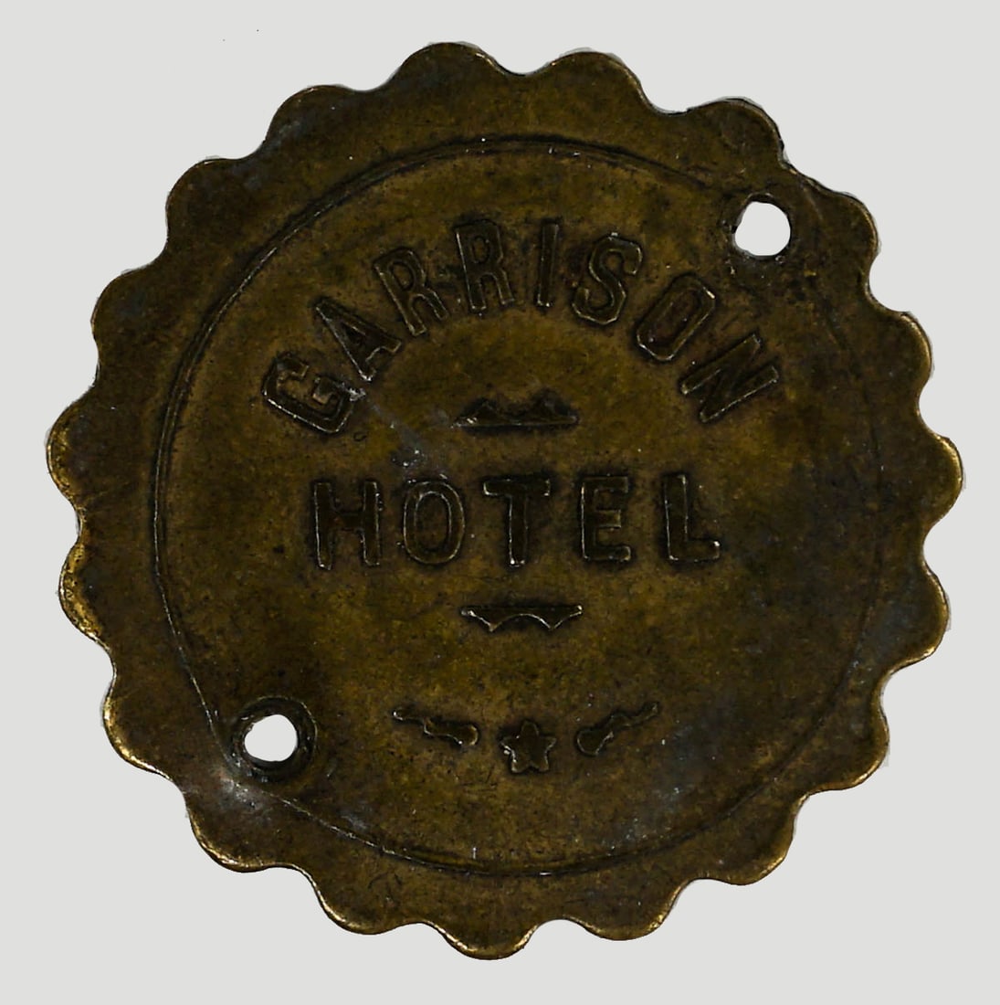Garrison Hotel (Montana) Maverick Trade Token (1 of 2)