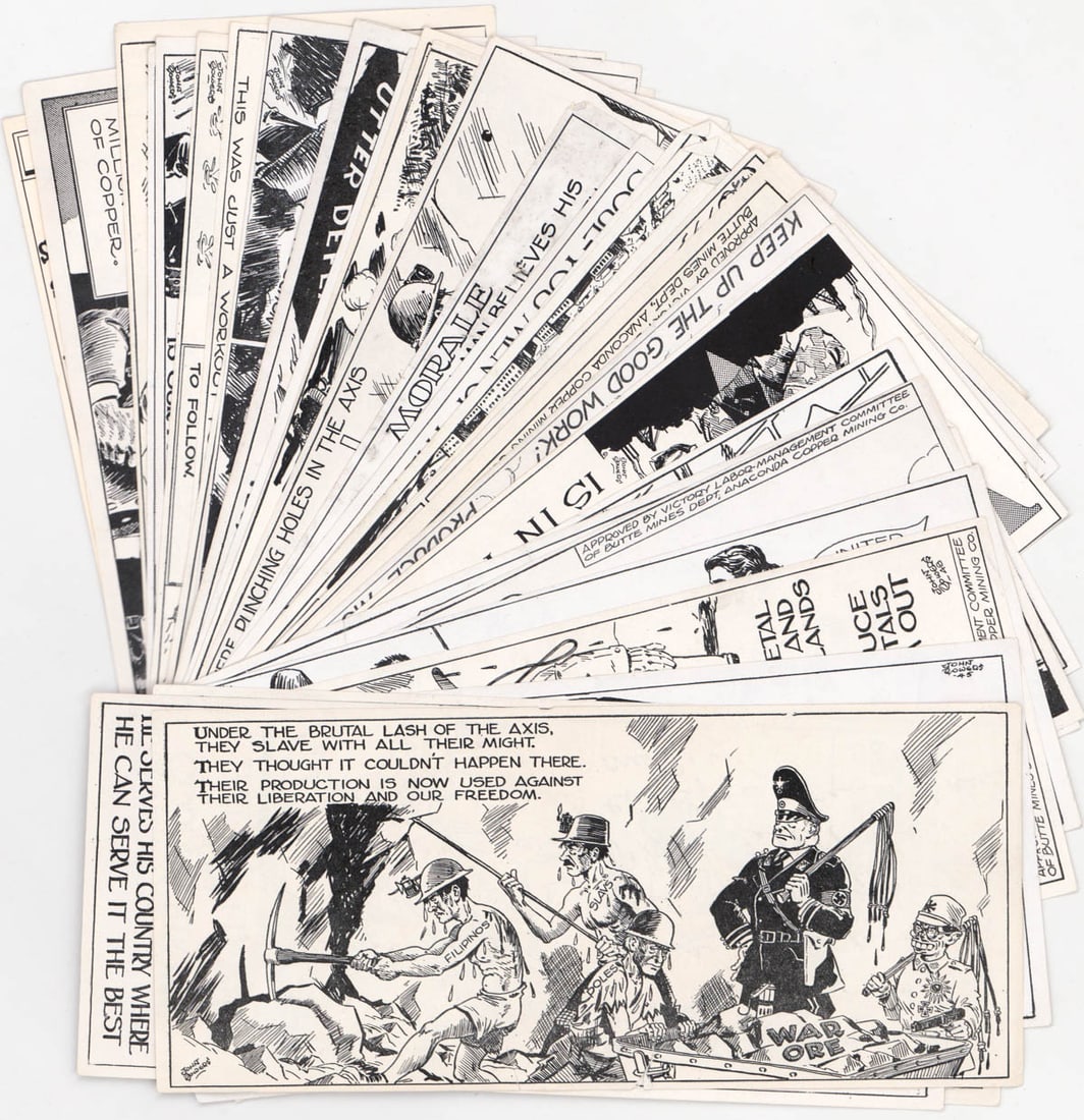 Butte Mines, Anaconda Copper Mining Co. (34 Pcs) (1 of 7)