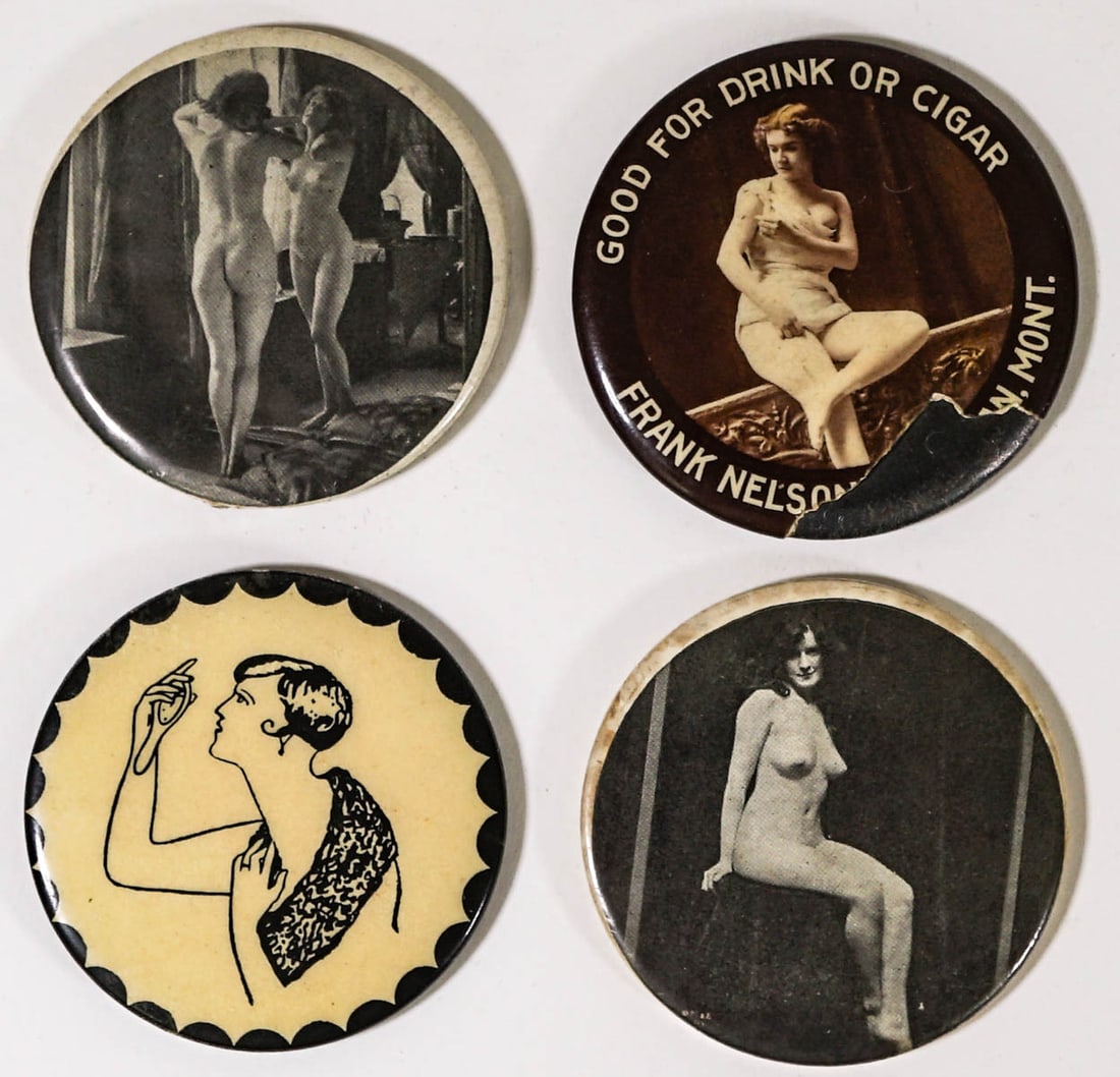 [Montana Collection] Four Vintage Pocket Mirrors (1 of 2)