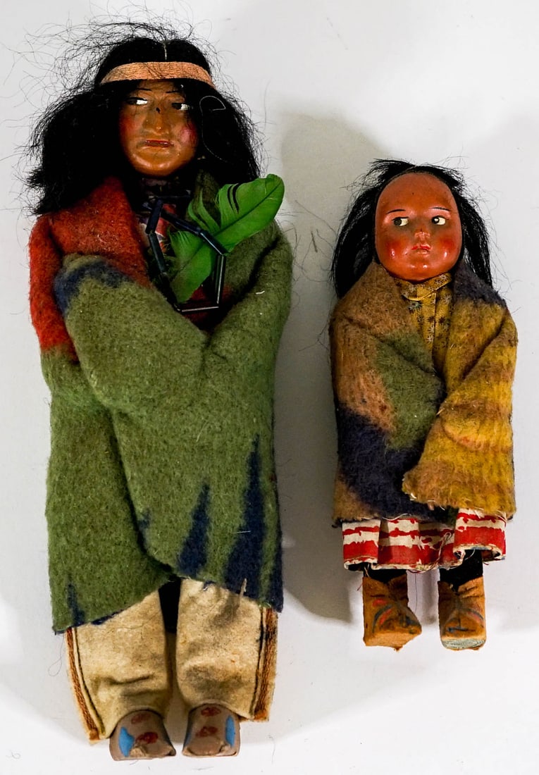 Native American (2) Dolls [Skookum] (1 of 6)