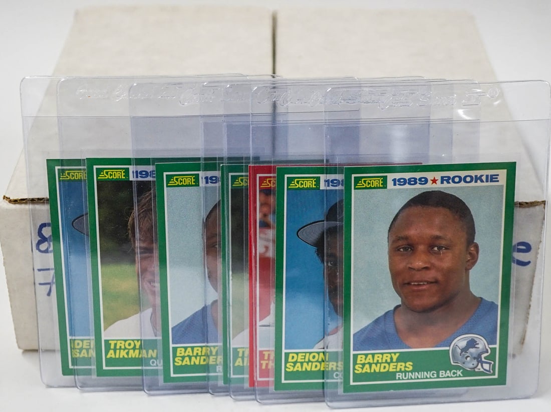 (2) 1989 Score Football Sets (1 of 2)