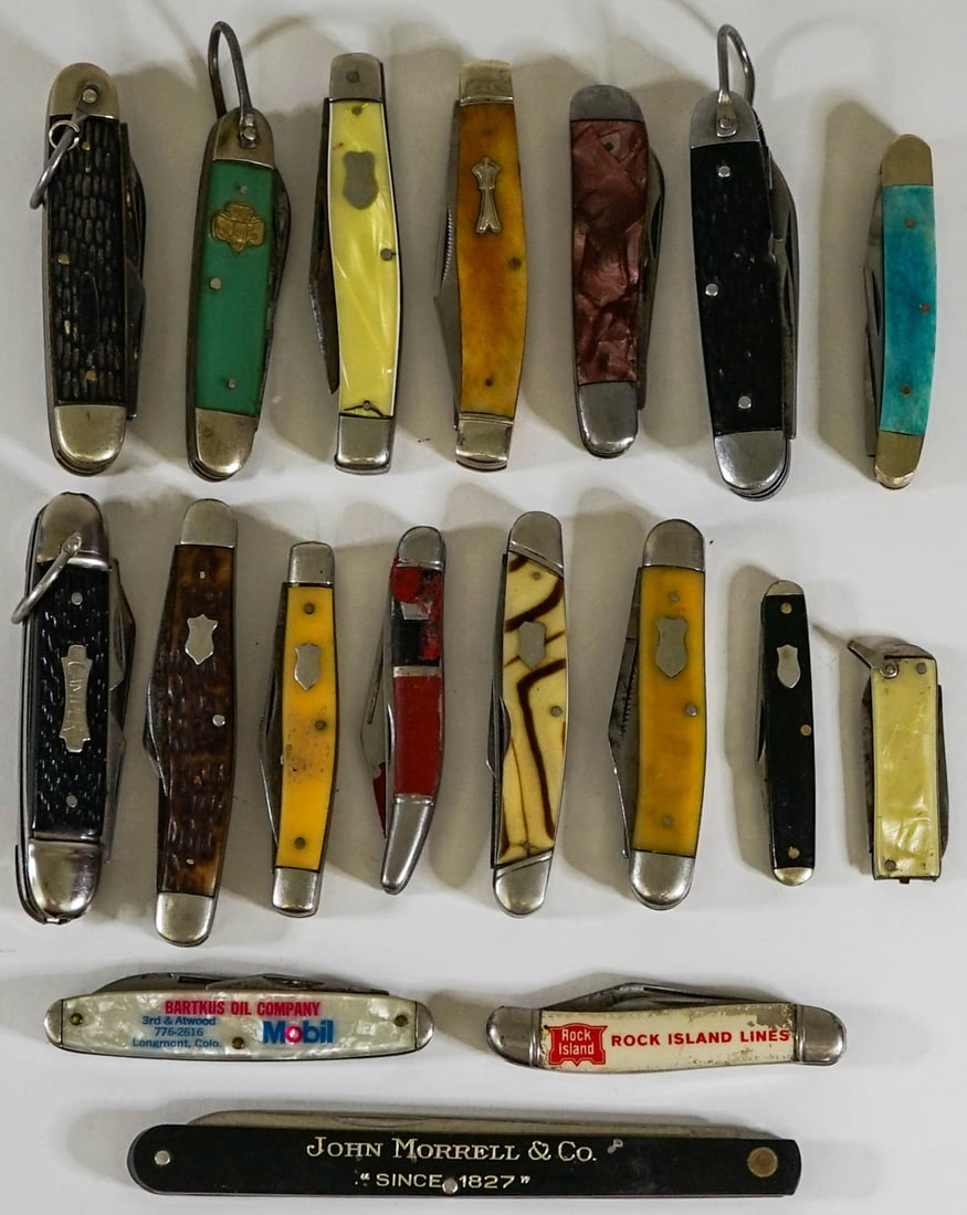 Vintage Pocket Knives (18) Advertising and Other (1 of 2)