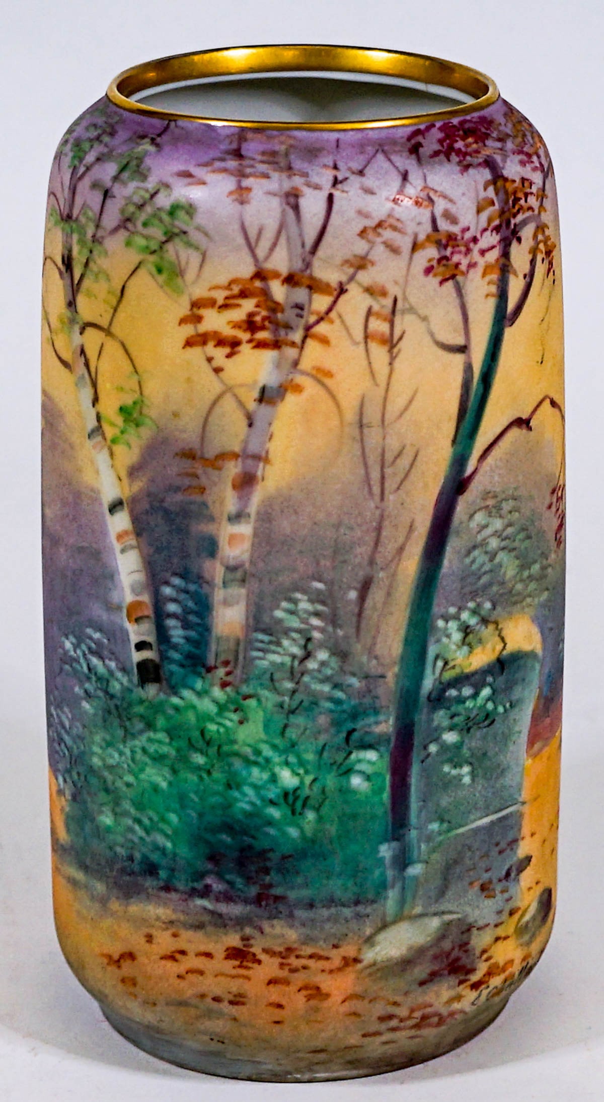 Pickard Hand Painted Vase by E. Challinor (1 of 6)