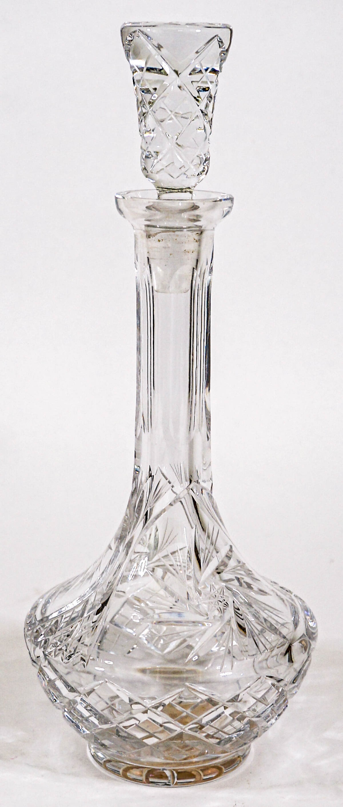 ABP Cut Glass 12.5 IN Whiskey Decanter [Star] (1 of 5)