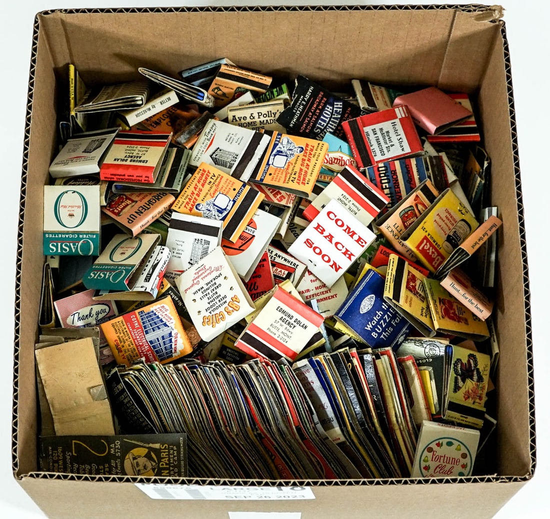 Vintage Assortment Advertising Matchbooks (1 of 3)