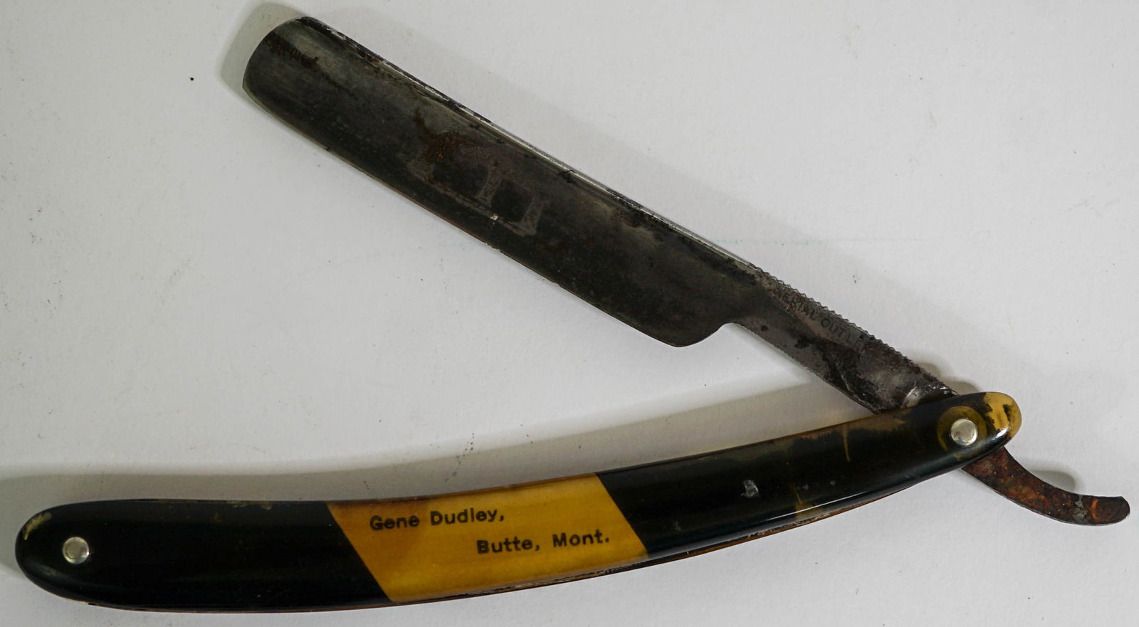 Vintage Straight Razor [Butte Montana] (1 of 4)