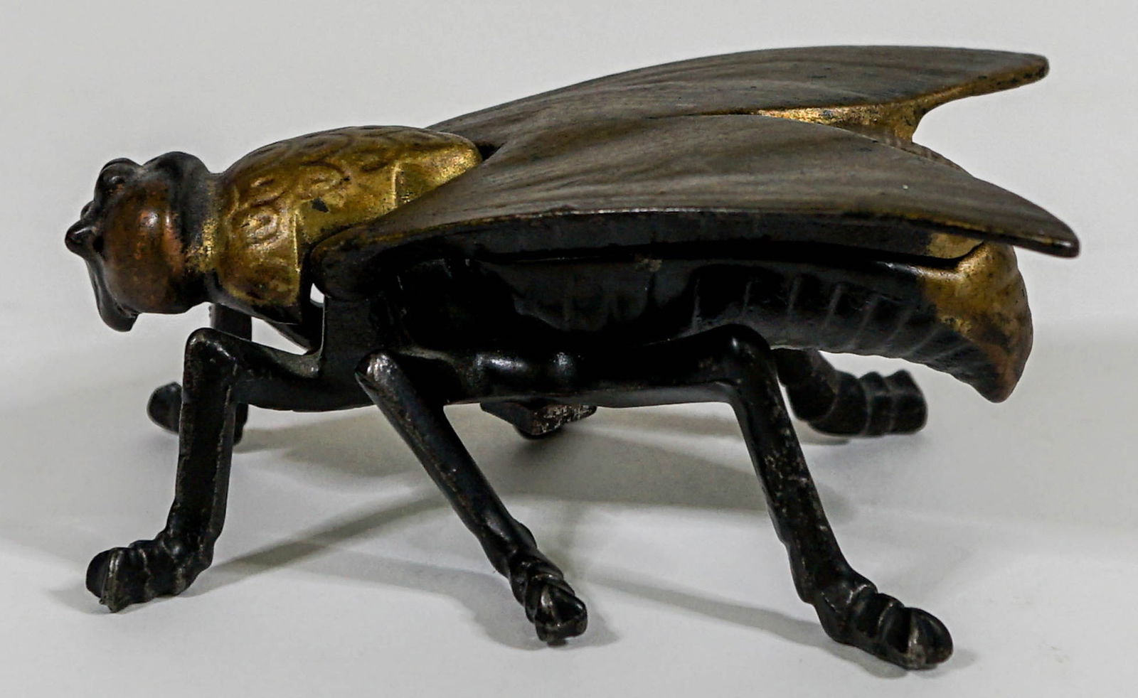 Metal 4.5 IN Ashtray [Fly Insect Figural] (1 of 7)