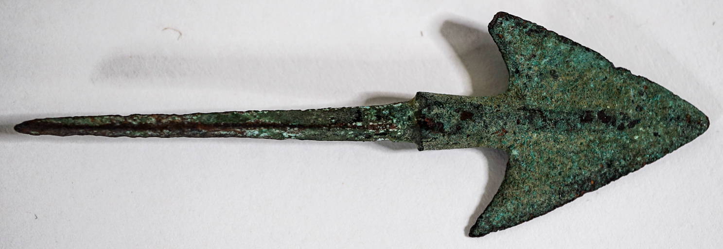 Ancient Bronze Arrow Point