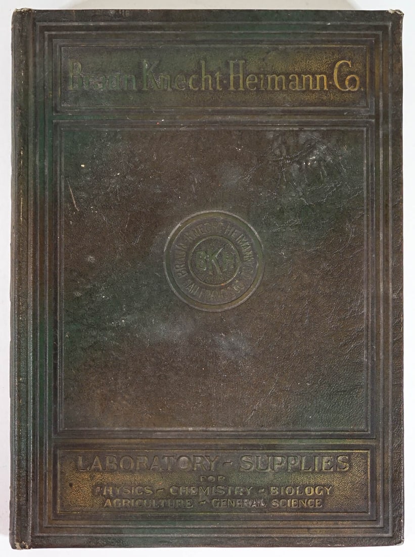 Laboratory Apparatus and Chemicals 1929 Catalog (1 of 5)