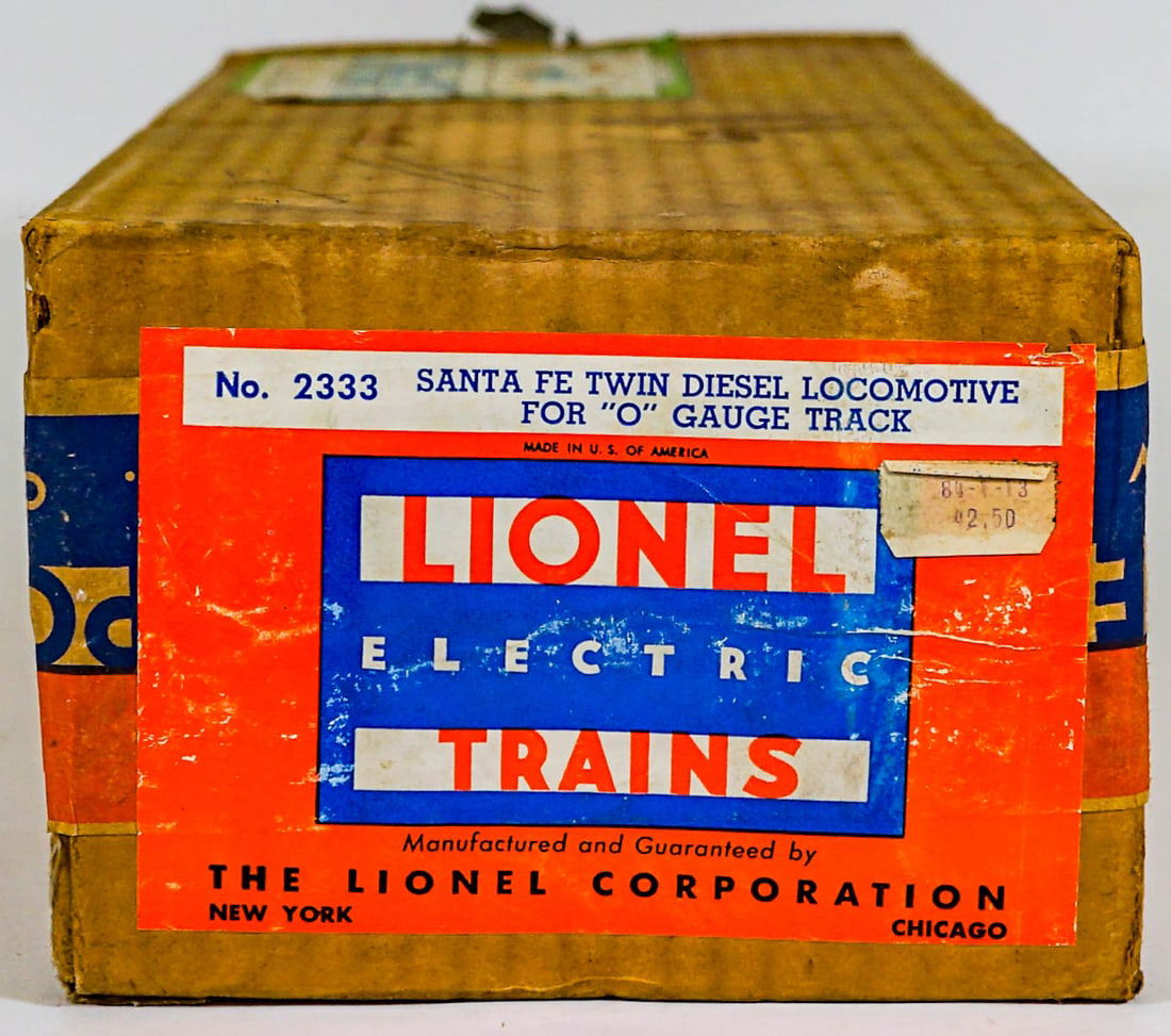 Lionel Santa Fe 2333 F-3 AA EX in Boxes (1 of 6)