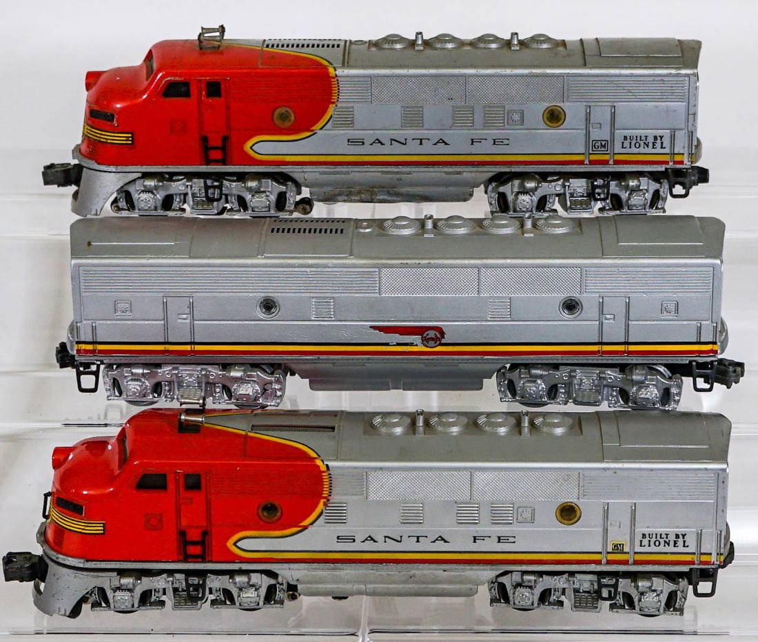 Lionel Postwar 2343 Santa Fe Aba Auction