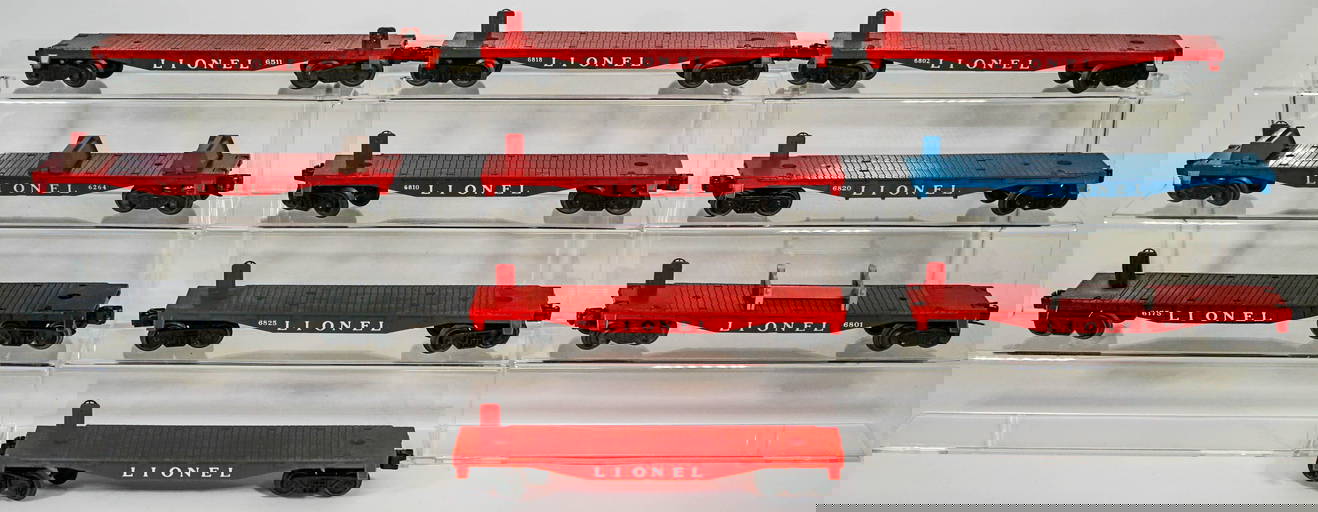 Lionel Flat Cars (10)
