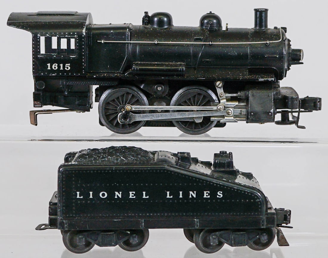 Lionel Post War 1615 0-4-0 Steam Die-Cast w/Tender (1 of 3)