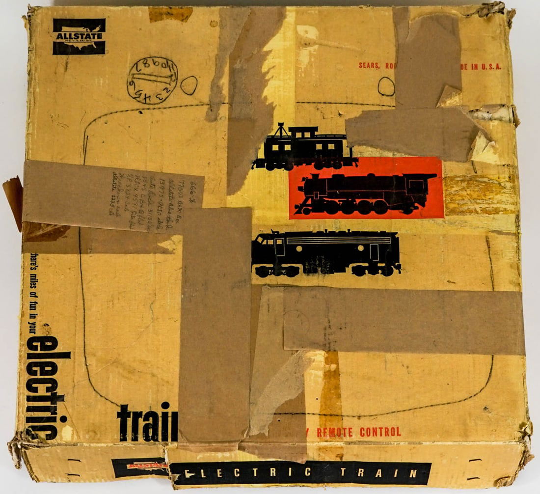 [Marx] Allstate Train Set No. 9641 Like-New in Box (1 of 3)