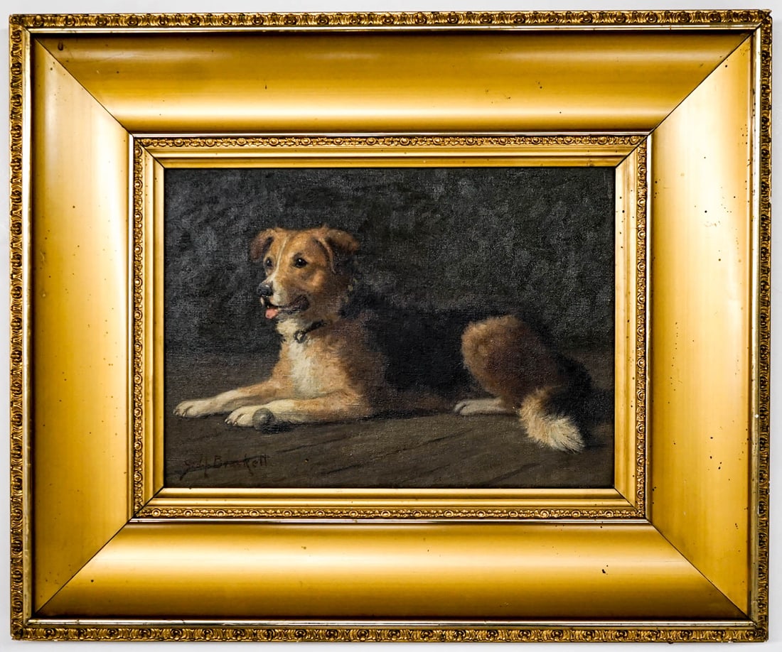 Sidney Brackett Original Oil Painting (1 of 4)