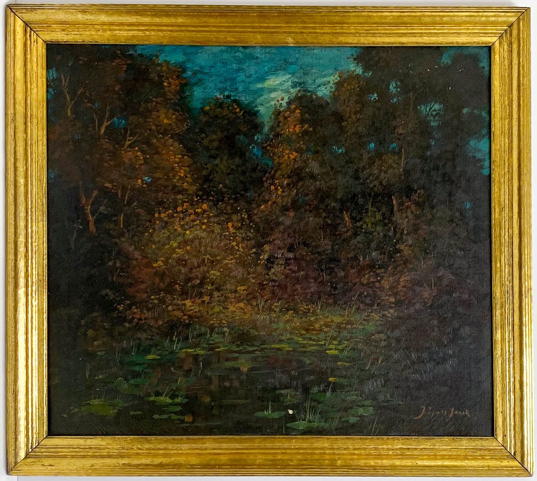 Julius Ijasz Jacik Oil Painting on Canvas (1 of 4)