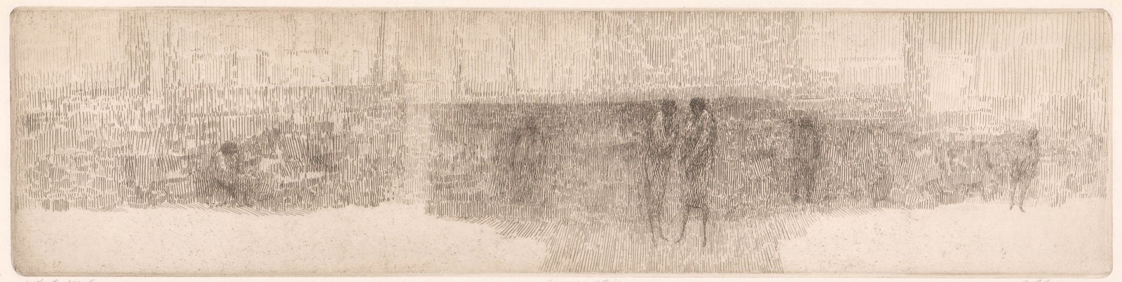 Harold Altman Signed Etching "Conversation" (1 of 6)